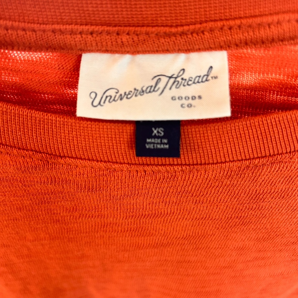 Universal Thread rust orange Knit set - Picture 2 of 4